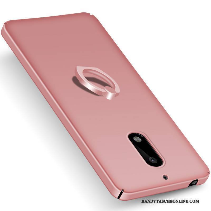 Hülle Nokia 8 Kreativ Nubuck Schlank, Case Nokia 8 Schutz Rosa Einfach