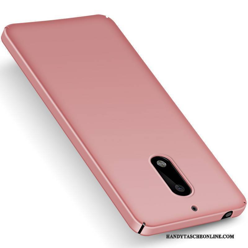 Hülle Nokia 8 Kreativ Nubuck Schlank, Case Nokia 8 Schutz Rosa Einfach