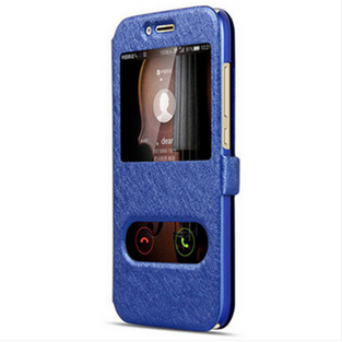 Hülle Nokia 8 Lederhülle Blau Trend, Case Nokia 8 Folio Handyhüllen