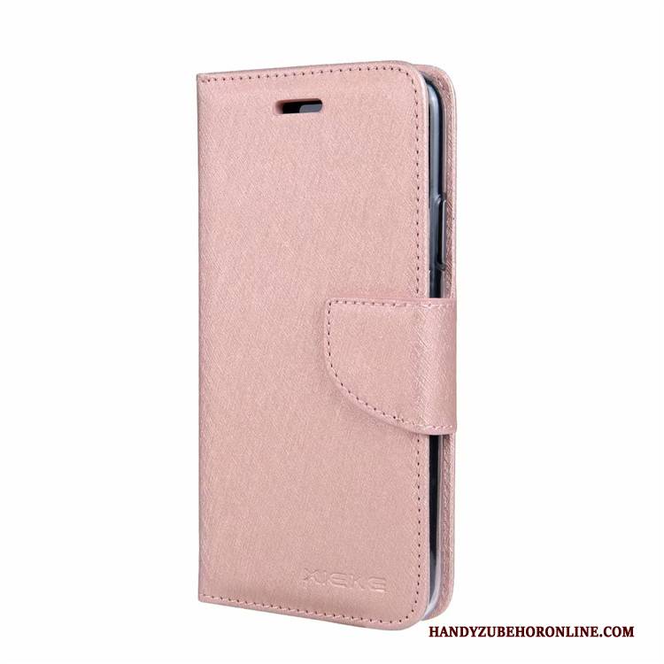 Hülle Nokia 9 Pureview Lederhülle Pu Monat, Case Nokia 9 Pureview Folio Handyhüllen Rosa