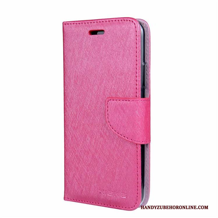 Hülle Nokia 9 Pureview Lederhülle Pu Monat, Case Nokia 9 Pureview Folio Handyhüllen Rosa