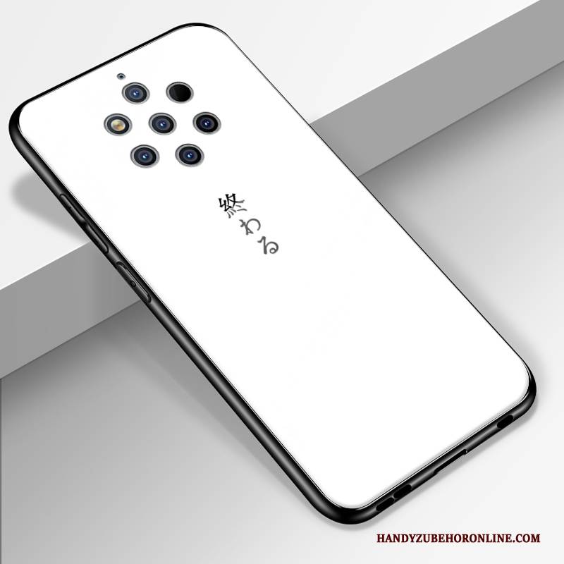 Hülle Nokia 9 Pureview Weiche Licht Schwarz, Case Nokia 9 Pureview Schutz Pu Anti-sturz