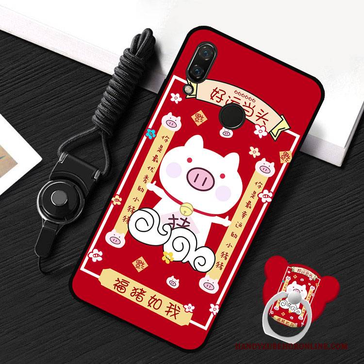 Hülle Redmi 7 Karikatur Trend Handyhüllen, Case Redmi 7 Schutz Hängende Verzierungen Persönlichkeit