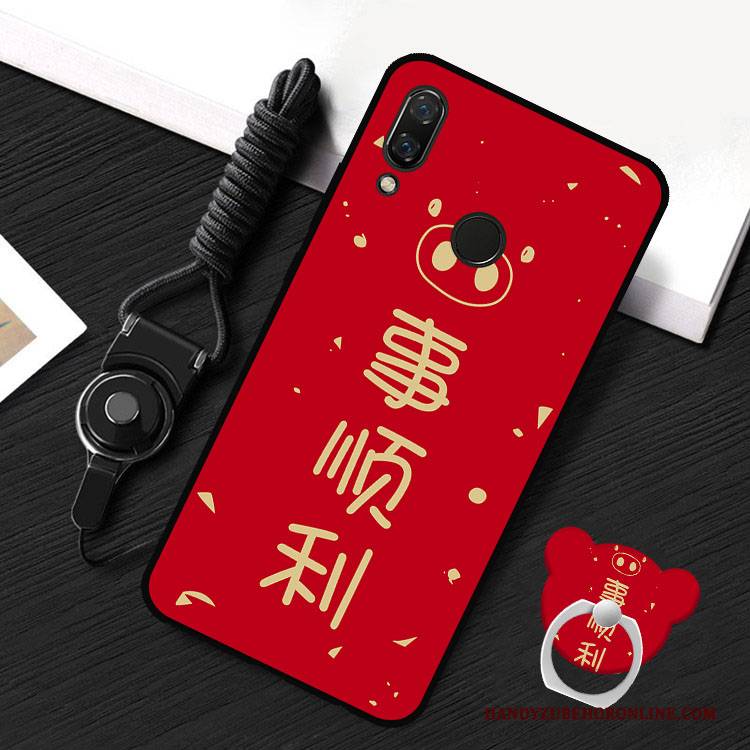 Hülle Redmi 7 Karikatur Trend Handyhüllen, Case Redmi 7 Schutz Hängende Verzierungen Persönlichkeit