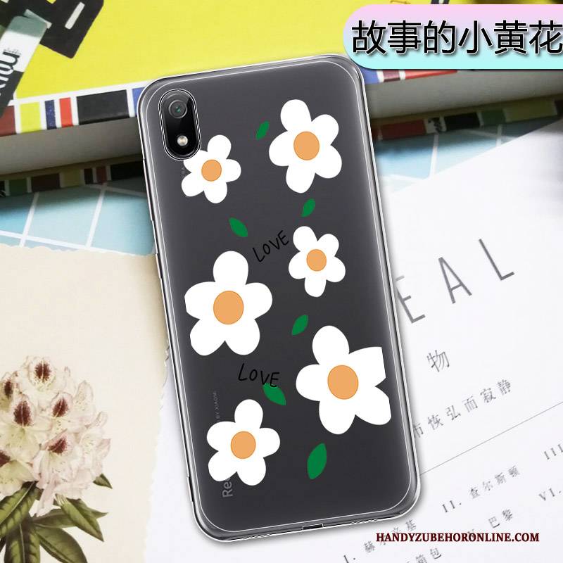 Hülle Redmi 7a Kreativ Anti-sturz Weiß, Case Redmi 7a Mode Handyhüllen Transparent