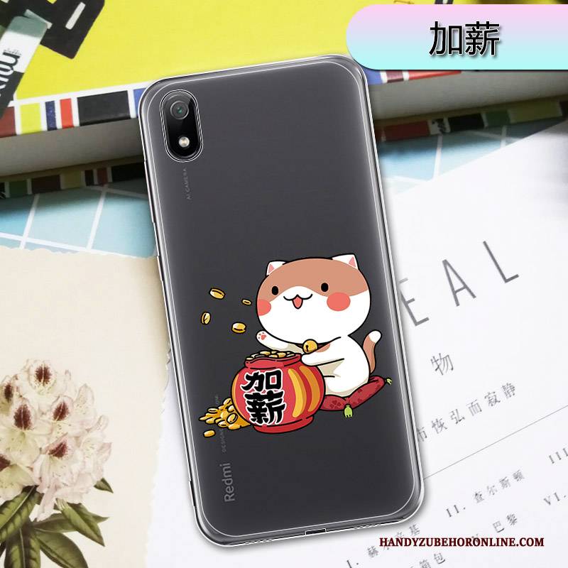 Hülle Redmi 7a Kreativ Anti-sturz Weiß, Case Redmi 7a Mode Handyhüllen Transparent