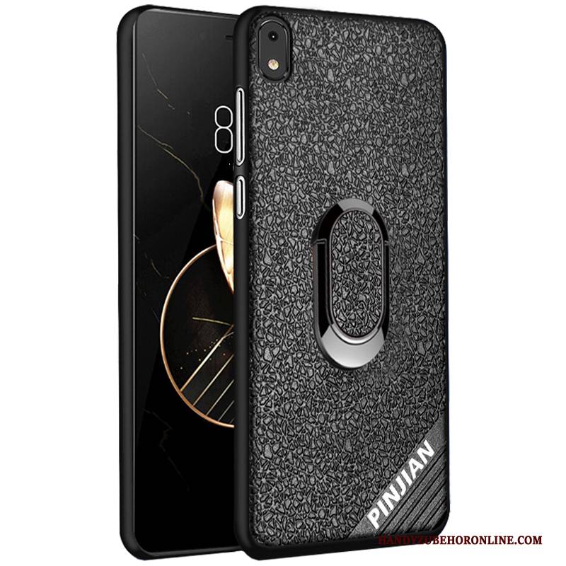 Hülle Redmi 7a Silikon Anti-sturz Muster, Case Redmi 7a Leder Handyhüllen Nubuck