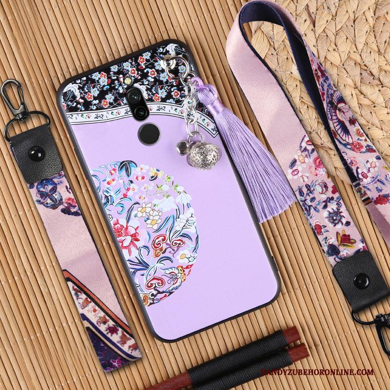 Hülle Redmi 8 Schutz Rosa Dünne, Case Redmi 8 Kreativ Mini Chinesische Art