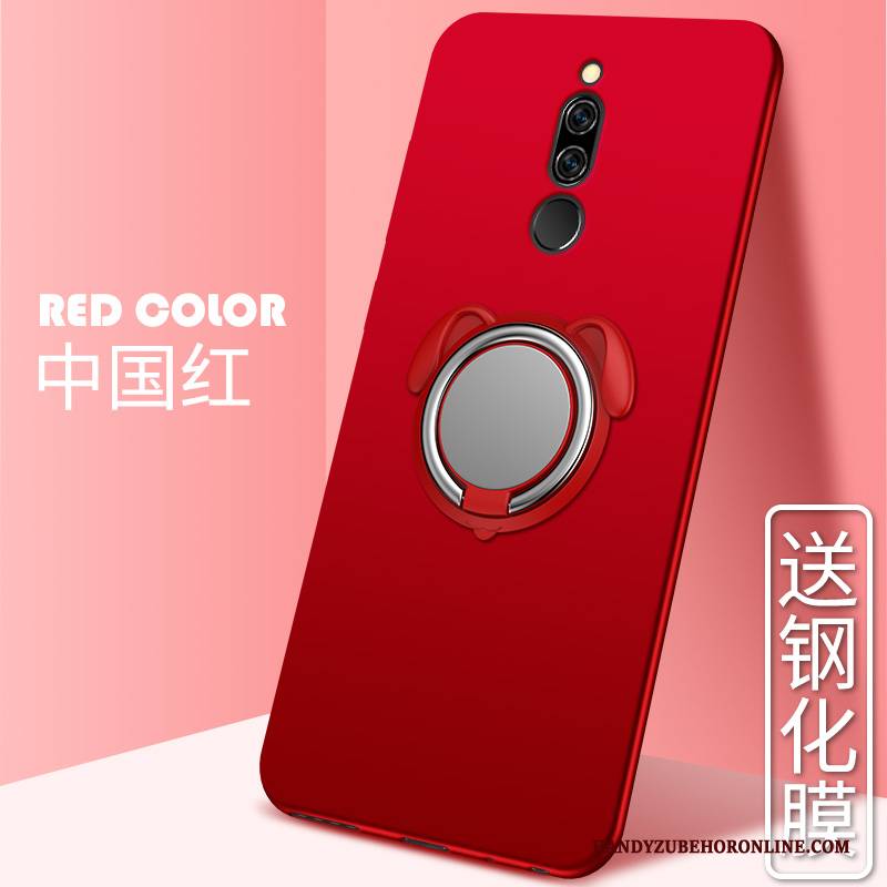 Hülle Redmi 8 Silikon Magnetismus Handyhüllen, Case Redmi 8 Halterung Mini Blau