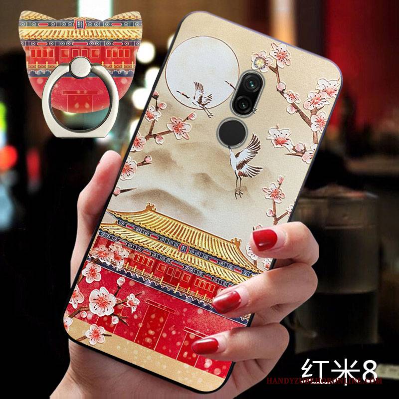 Hülle Redmi 8 Silikon Trend Wind, Case Redmi 8 Weiche Chinesische Art Mini