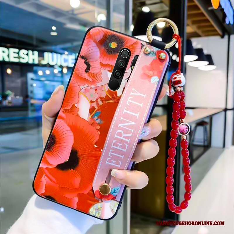 Hülle Redmi 9 Karikatur Trend Wind, Case Redmi 9 Retro Chinesische Art Handyhüllen