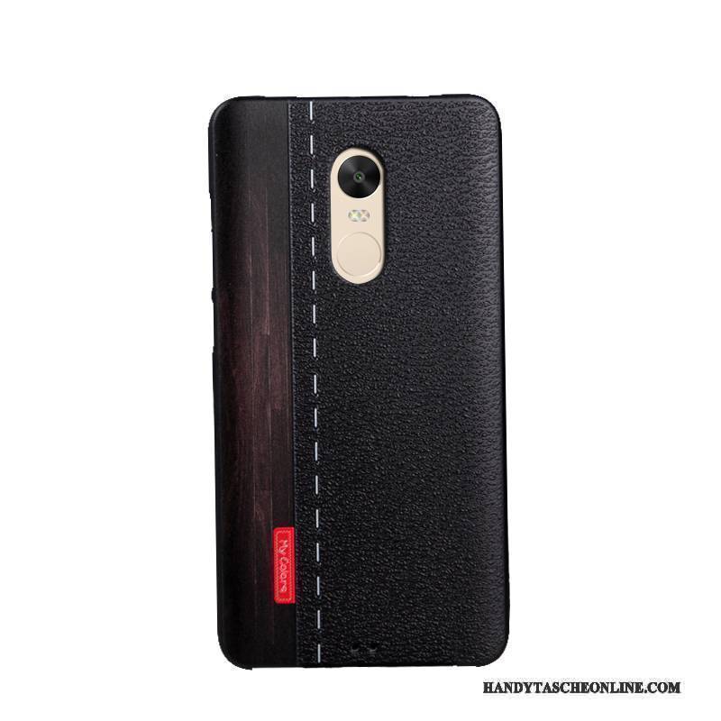 Hülle Redmi Note 4x Farbe Trend Handyhüllen, Case Redmi Note 4x Weiche Rot Business