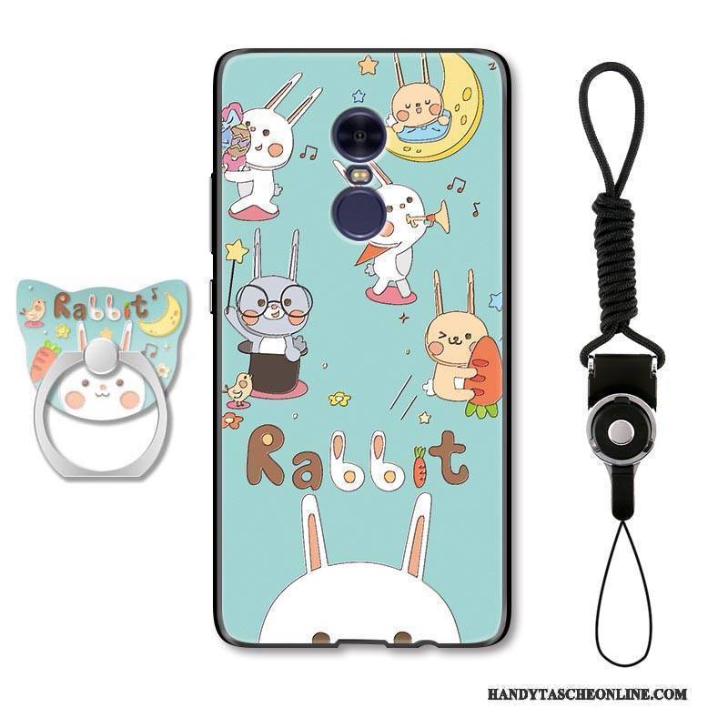 Hülle Redmi Note 4x Taschen Blau Katzen, Case Redmi Note 4x Karikatur Handyhüllen Anti-sturz