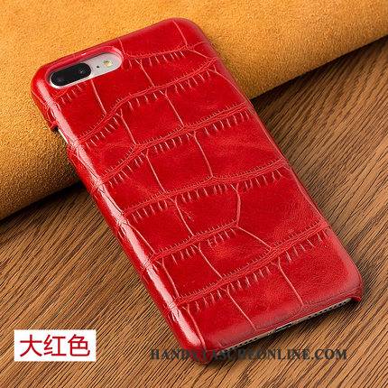 Hülle Redmi Note 5 Pro Luxus Schwer Krokodilmuster, Case Redmi Note 5 Pro Leder Mini Rot