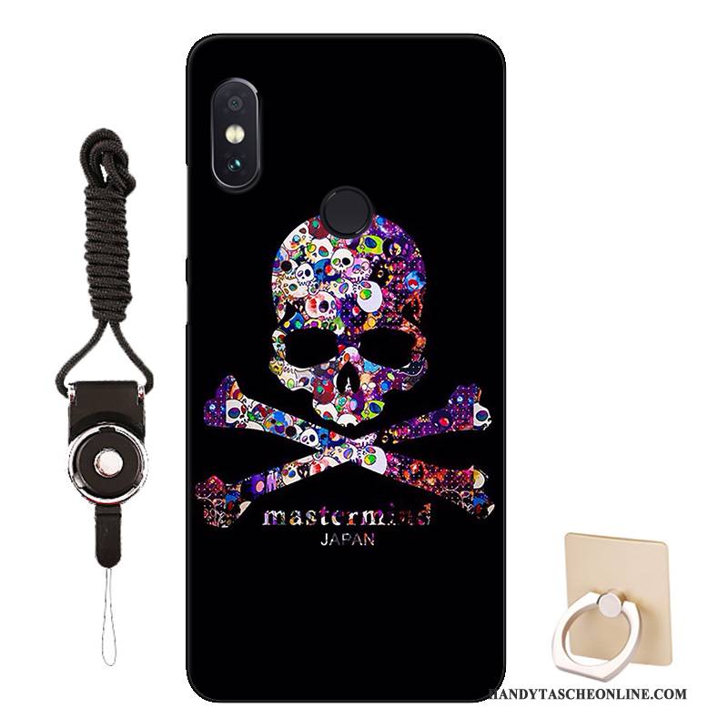 Hülle Redmi Note 5 Pro Schutz Angepasst Mini, Case Redmi Note 5 Pro Weiche Muster Rot