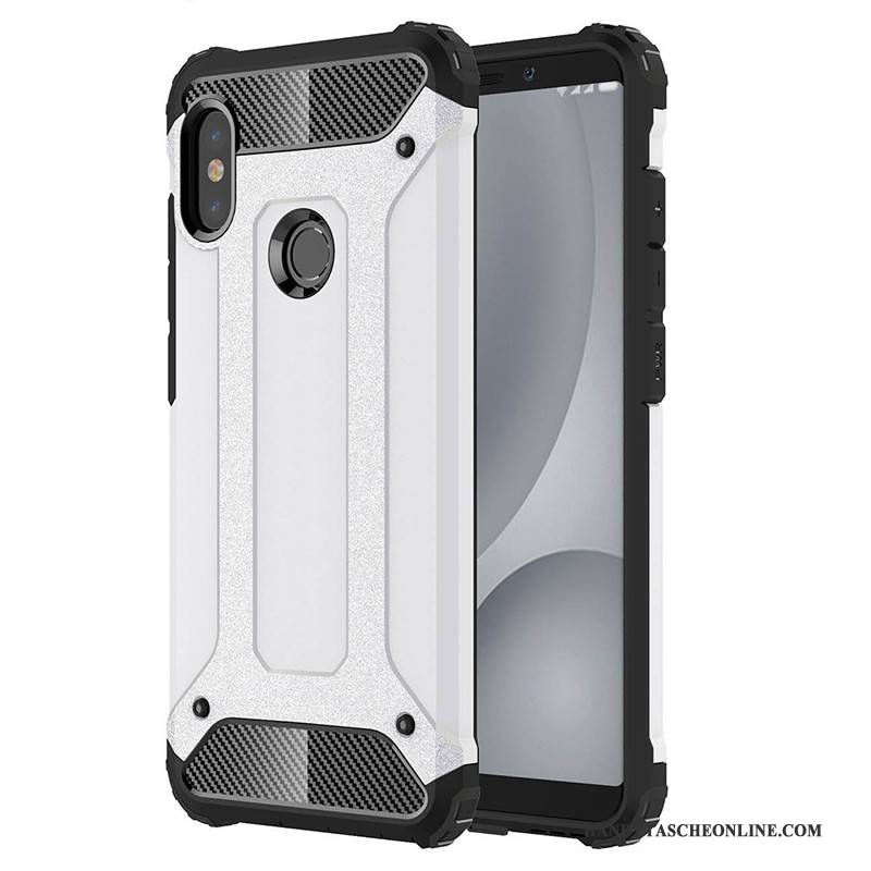 Hülle Redmi Note 5 Pro Taschen Anti-sturz Hoch, Case Redmi Note 5 Pro Silikon Silber Mini