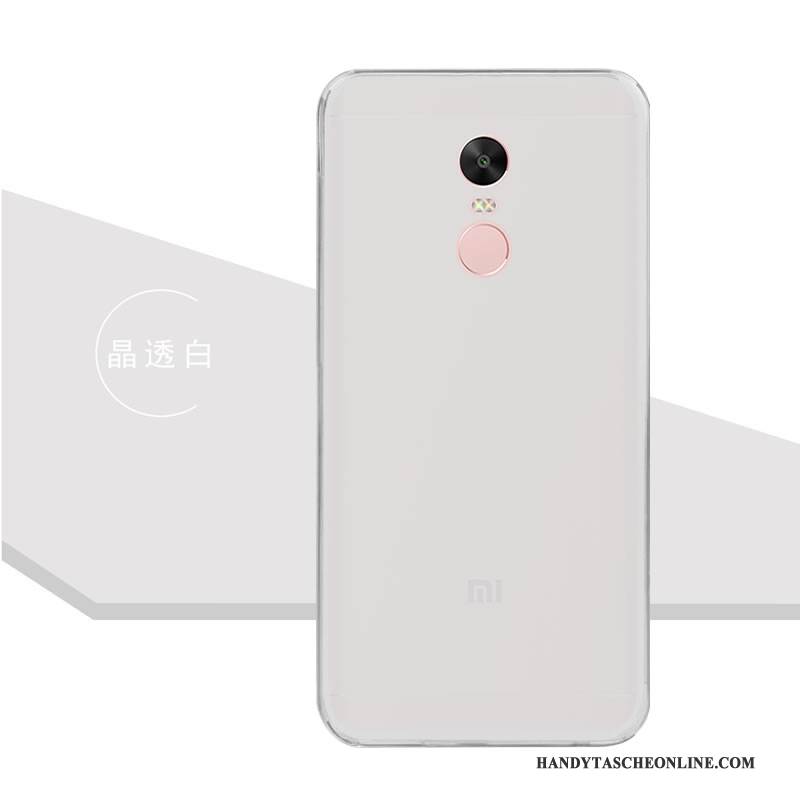 Hülle Redmi Note 5 Taschen Farbe Transparent, Case Redmi Note 5 Schutz Rosa Rot