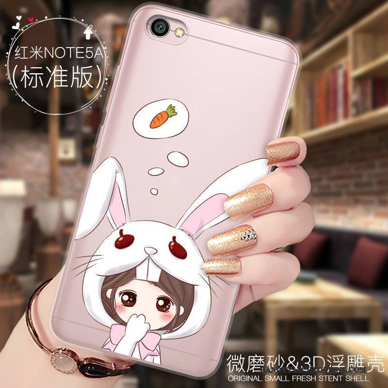 Hülle Redmi Note 5a Karikatur Hängende Verzierungen Rot, Case Redmi Note 5a Taschen Anti-sturz Handyhüllen