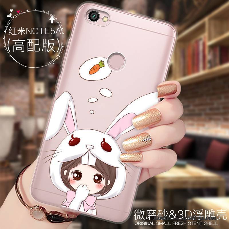 Hülle Redmi Note 5a Karikatur Hängende Verzierungen Rot, Case Redmi Note 5a Taschen Anti-sturz Handyhüllen