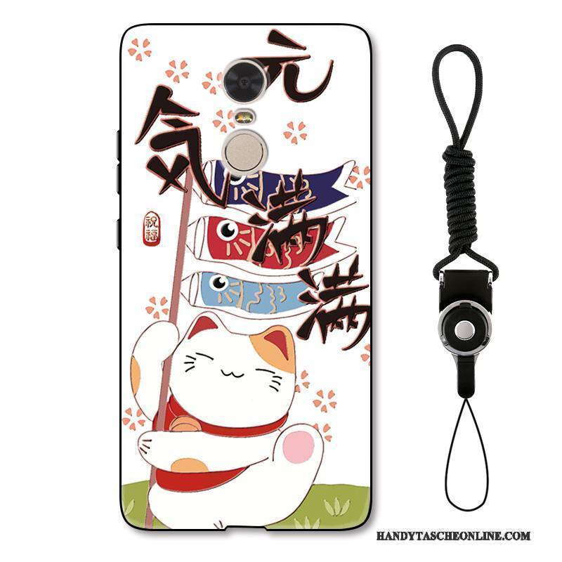 Hülle Redmi Note 5a Karikatur Nette Festlich, Case Redmi Note 5a Farbe Mini Rot