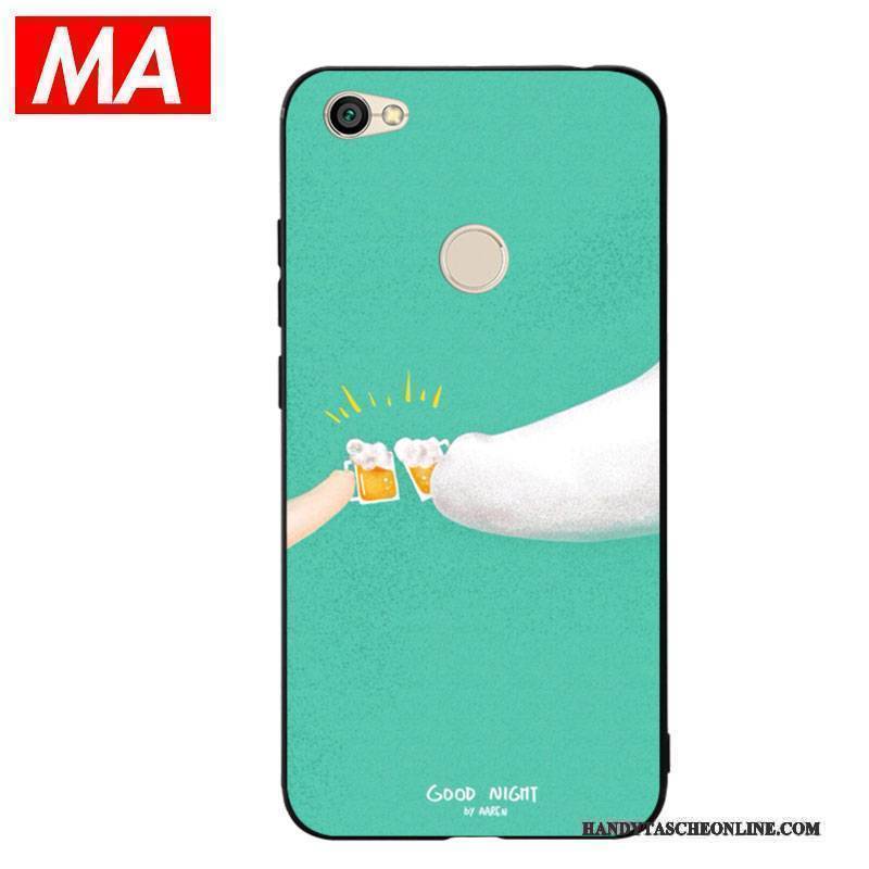 Hülle Redmi Note 5a Karikatur Weiß Hoch, Case Redmi Note 5a Weiche Groß Bär