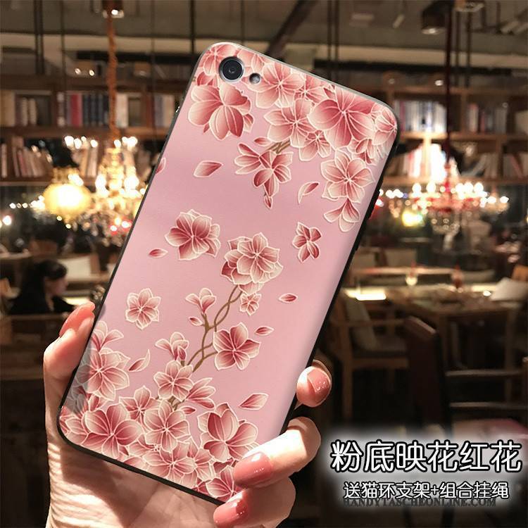 Hülle Redmi Note 5a Kreativ Rosa Handyhüllen, Case Redmi Note 5a Karikatur Trend Rot