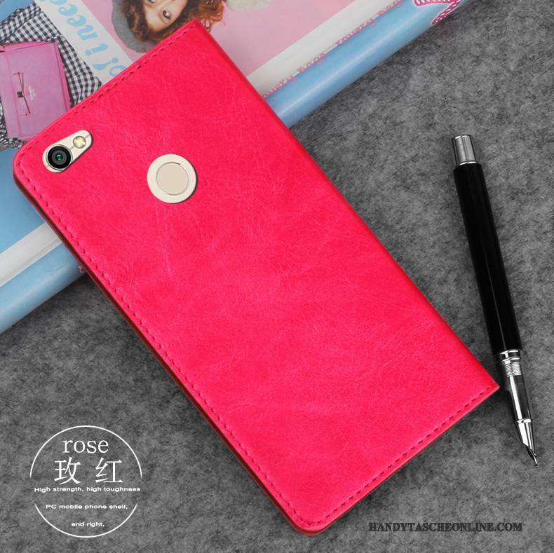 Hülle Redmi Note 5a Silikon Handyhüllen Anti-sturz, Case Redmi Note 5a Taschen Rot Gold