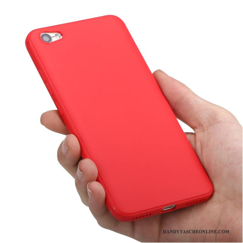 Hülle Redmi Note 5a Taschen Handyhüllen Nubuck, Case Redmi Note 5a Schutz Hoch Rot