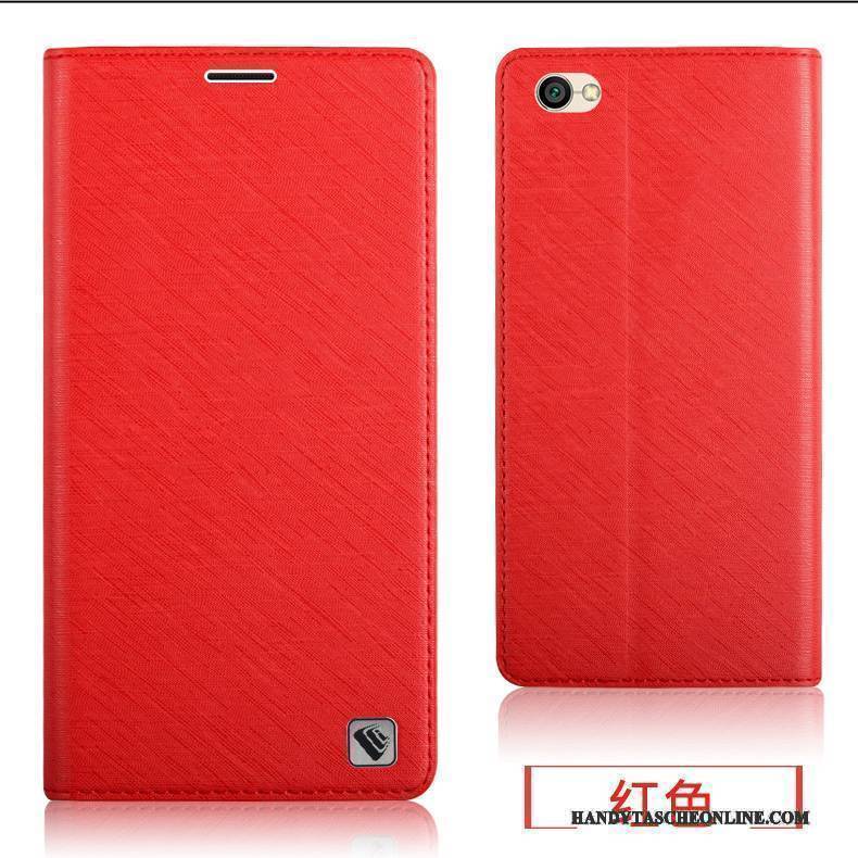 Hülle Redmi Note 5a Weiche Lila Rot, Case Redmi Note 5a Lederhülle Hoch Mini