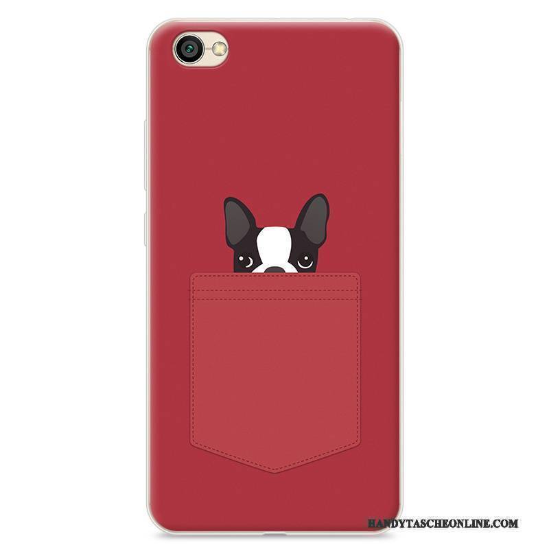 Hülle Redmi Note 5a Weiche Rot Handyhüllen, Case Redmi Note 5a Karikatur Rosa Mini