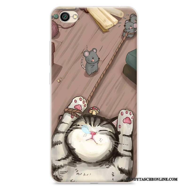 Hülle Redmi Note 5a Weiche Rot Handyhüllen, Case Redmi Note 5a Karikatur Rosa Mini