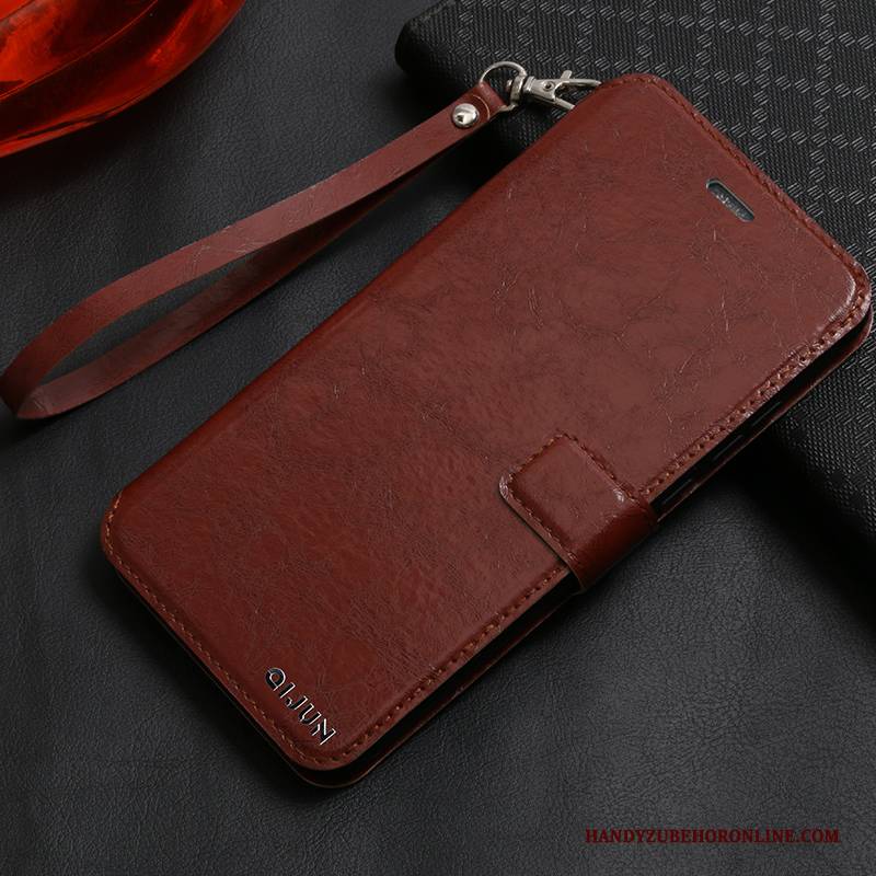 Hülle Redmi Note 6 Pro Silikon Gold Mini, Case Redmi Note 6 Pro Folio Handyhüllen Rot