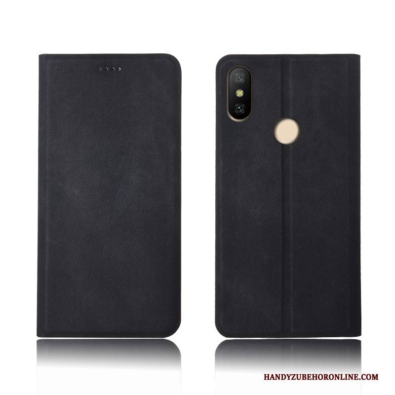 Hülle Redmi Note 6 Pro Silikon Handyhüllen Denim, Case Redmi Note 6 Pro Taschen Neu Rot