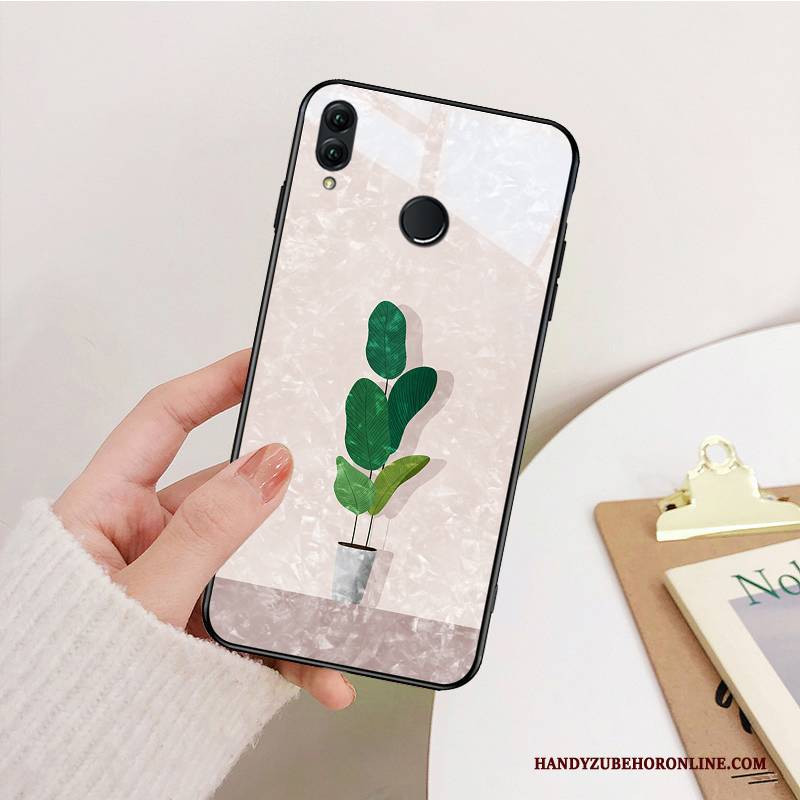 Hülle Redmi Note 7 Karikatur Schlank Grün, Case Redmi Note 7 Silikon Nette Rot