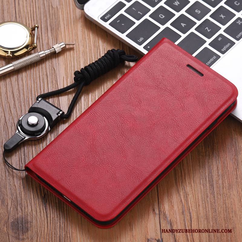 Hülle Redmi Note 7 Silikon Handyhüllen Groß, Case Redmi Note 7 Taschen Rot Mini