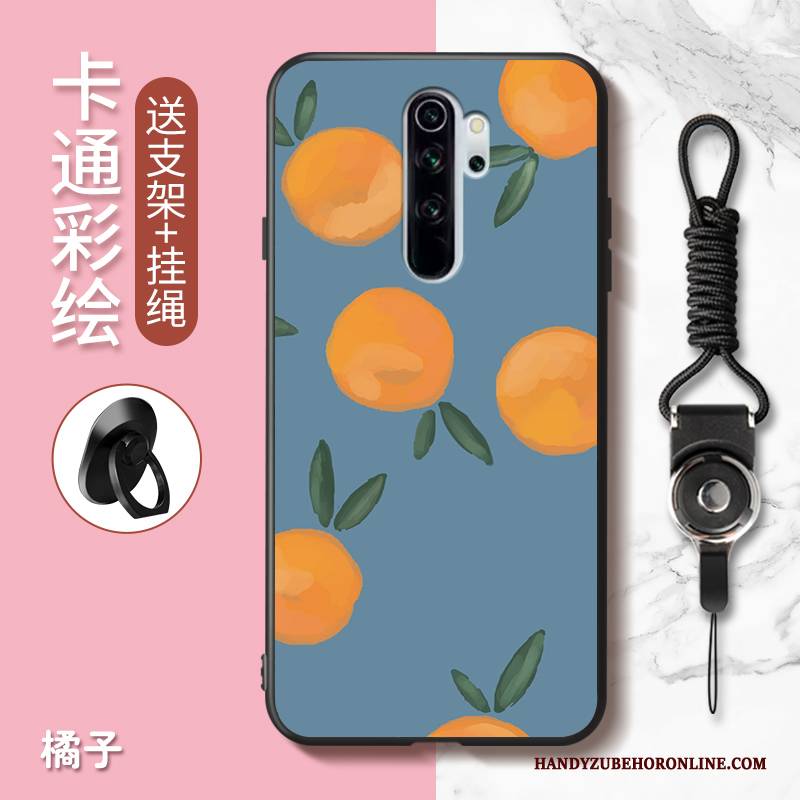 Hülle Redmi Note 8 Pro Karikatur Rot Handyhüllen, Case Redmi Note 8 Pro Nette Anti-sturz