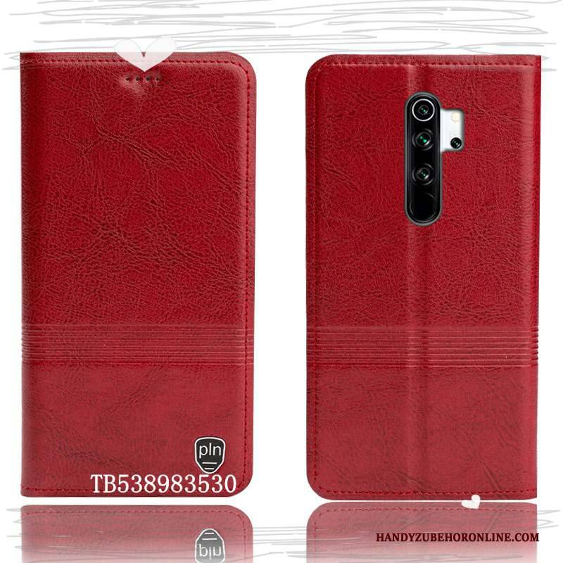 Hülle Redmi Note 8 Pro Lederhülle Groß Muster, Case Redmi Note 8 Pro Taschen Mini Handyhüllen