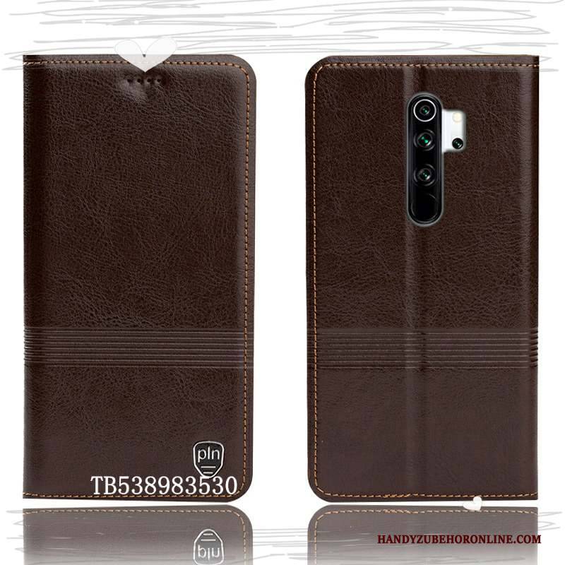 Hülle Redmi Note 8 Pro Lederhülle Groß Muster, Case Redmi Note 8 Pro Taschen Mini Handyhüllen