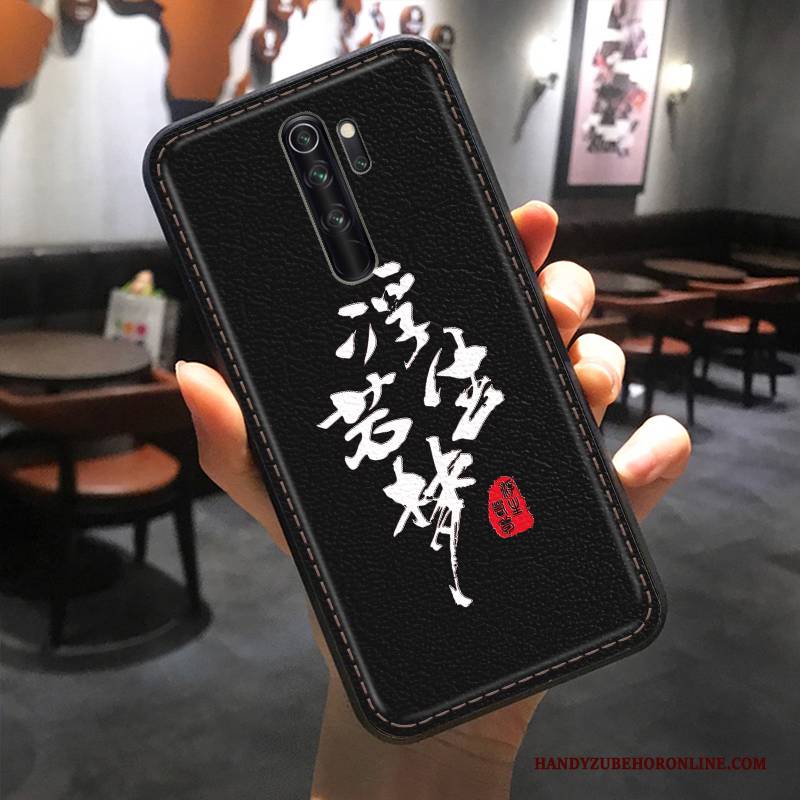 Hülle Redmi Note 8 Pro Silikon Trendmarke Herz, Case Redmi Note 8 Pro Kreativ Persönlichkeit Rot