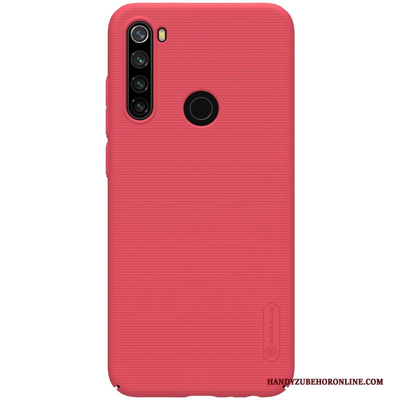 Hülle Redmi Note 8t Halterung Schwarz Gold, Case Redmi Note 8t Taschen Schwer Rot