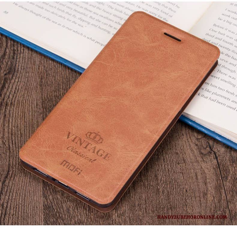 Hülle Redmi Note 8t Lederhülle Rot Dunkel, Case Redmi Note 8t Leder Grau Mini