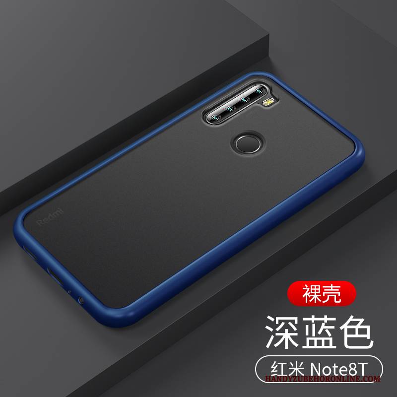 Hülle Redmi Note 8t Silikon Handyhüllen Transparent, Case Redmi Note 8t Weiß Nubuck