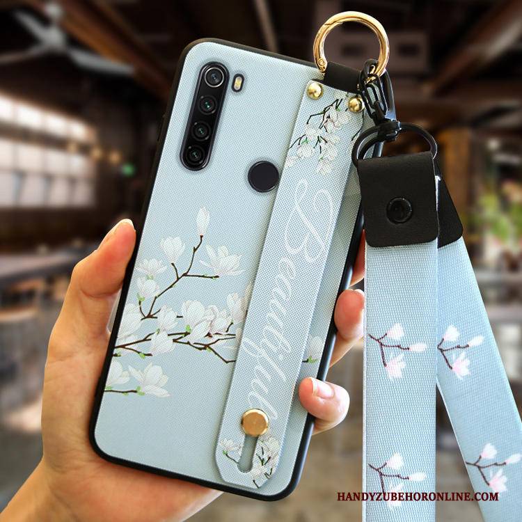 Hülle Redmi Note 8t Silikon Weiß Anti-sturz, Case Redmi Note 8t Trend Mini