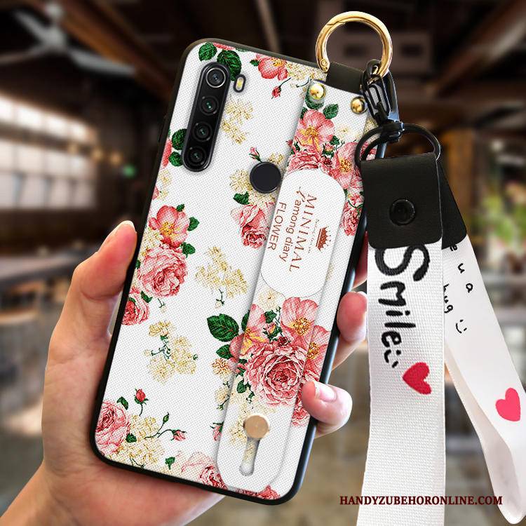 Hülle Redmi Note 8t Silikon Weiß Anti-sturz, Case Redmi Note 8t Trend Mini