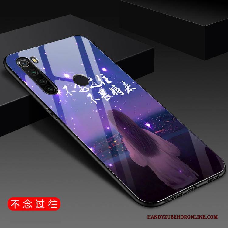 Hülle Redmi Note 8t Taschen Glas Anti-sturz, Case Redmi Note 8t Weiche Liebhaber Mini