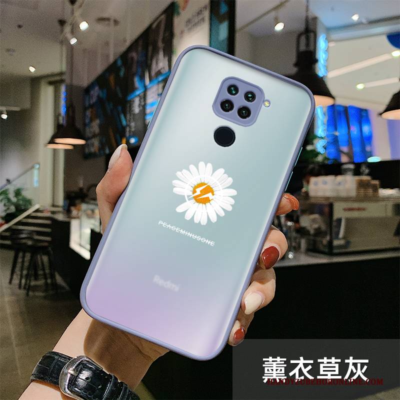 Hülle Redmi Note 9 Taschen Schlank Transparent, Case Redmi Note 9 Karikatur Rot Grün