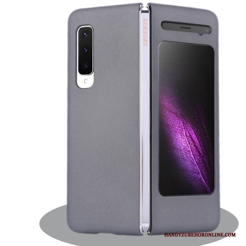 Hülle Samsung Fold Taschen Schlank Falten, Case Samsung Fold Handyhüllen Nubuck