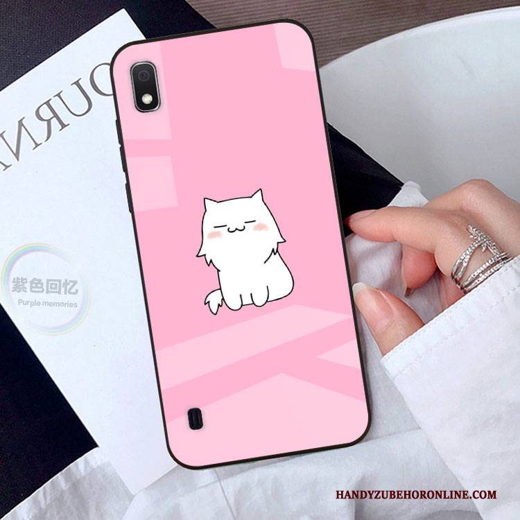 Hülle Samsung Galaxy A10 Karikatur Persönlichkeit Grün, Case Samsung Galaxy A10 Handyhüllen Anti-sturz