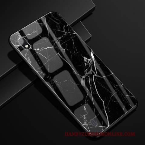 Hülle Samsung Galaxy A10 Schutz Angepasst Handyhüllen, Case Samsung Galaxy A10 Gelb Glas