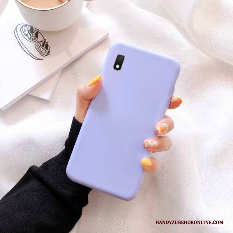 Hülle Samsung Galaxy A10 Silikon Schlank Handyhüllen, Case Samsung Galaxy A10 Taschen Trendmarke Liebhaber